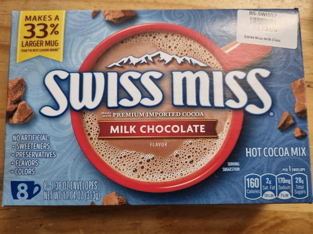 Swiss Miss Milk Chocolate Sunshine Padstal